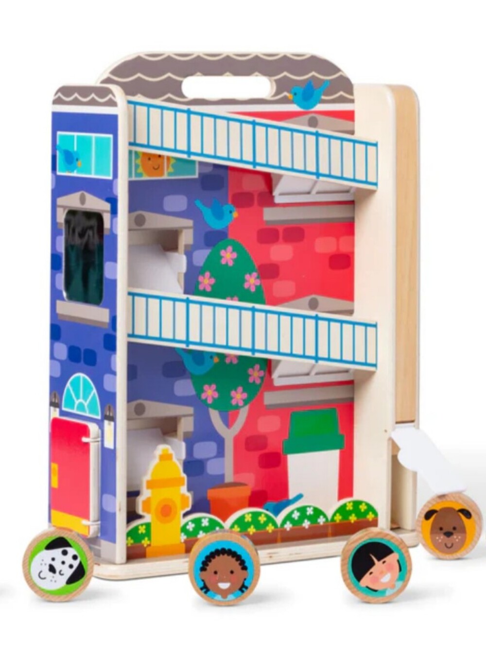 GO Tots Townhouse Tumble Melissa & Doug Wooden Toy